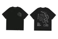Represent Architectural 3D "R" Technical Graphic T-Shirt - Black