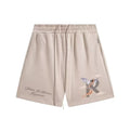 Represent "Storms In Heaven" Graphic Heavyweight Shorts - Oatmeal