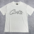 Corteiz Monochrome Star-Logo Graphic Tee - White & Black Streetwear T-Shirt